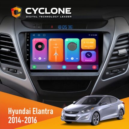 Штатна магнітола Hyundai Elantra 2014-2016 Cyclone C9 CPL 2x32