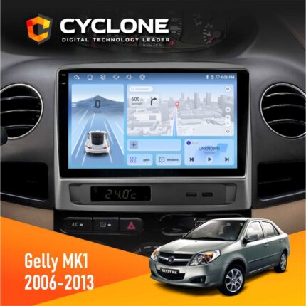 Штатна магнітола Gelly MK1 2006-2013 Cyclone C9-012 4x64 DSP 4G
