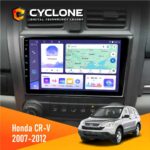 Штатна магнітола Honda CR-V 2007-2012 Cyclone C9-011 4x64, DSP
