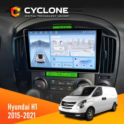 Штатна магнітола Hyundai H-1 2015-2021 Cyclone C9-012 4x64 DSP 4G