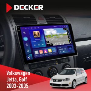 Штатна магнітола Volkswagen Golf 2003-2008 Climate 2 Decker D10-009