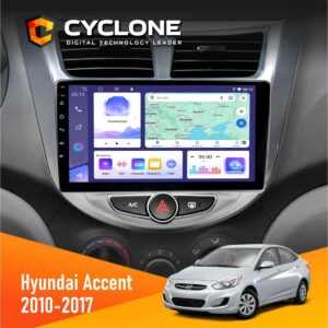 Штатна магнітола Hyundai Accent Cyclone