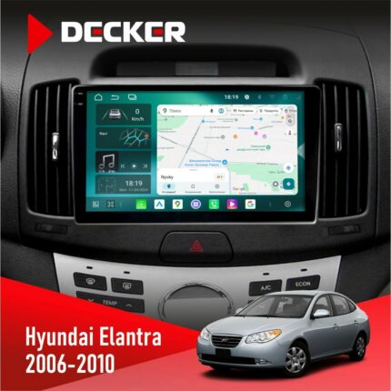 Штатна магнітола Hyundai Elantra 2006-2010 Decker D9-004