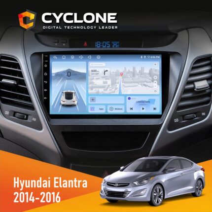Штатна магнітола Hyundai Elantra Cyclone C9-012 4x64 DSP 4G