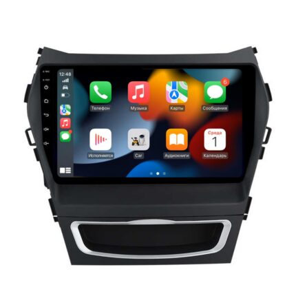 Штатна магнітола Hyundai Santa Fe 2012-2018 CAN Cyclone C9 CPL 2x32 - 1