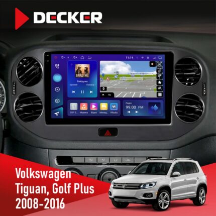 Штатна магнітола Volkswagen Tiguan Golf Plus Black Decker D10-005