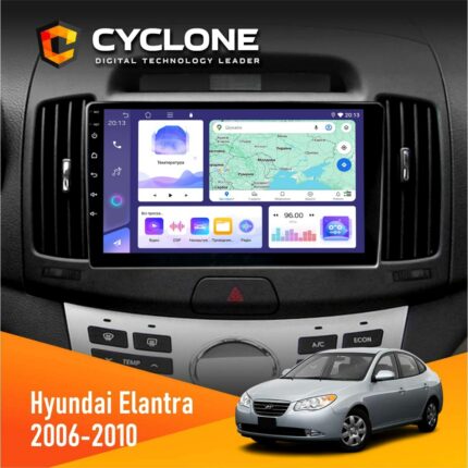 Штатна магнітола Hyundai Elantra 2006-2010 Cyclone