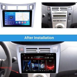 Штатна магнітола FORS.auto FS 6 PRO MAX для Toyota Yaris/Vitz/Platz (6+128Gb, 9", silver) 2005-2011 інтерфейс