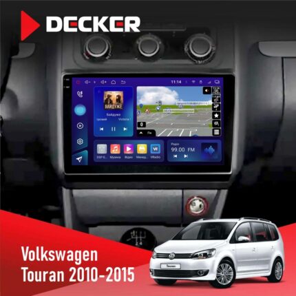 Штатна магнітола Volkswagen Touran 2010-2015 Climate Decker D10-005