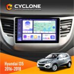 Штатна магнітола Hyundai IX35 2016-2018 Cyclone C9-011 4x64, DSP