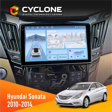 Штатна магнітола Hyundai Sonata 2010-2014 CAN Cyclone C9-012 4x64 DSP 4G