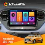 Штатна магнітола Hyundai I10 2013-2015 Cyclone C9 CPL 2x32