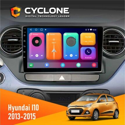 Штатна магнітола Hyundai I10 2013-2015 Cyclone C9 CPL 2x32