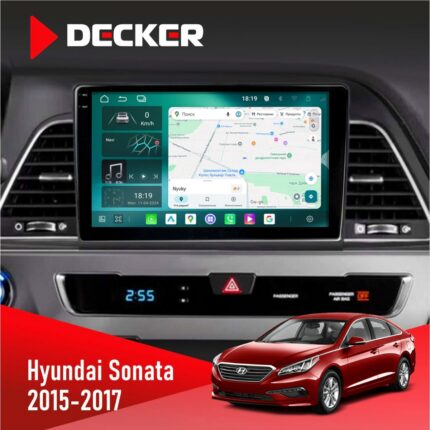 Штатна магнітола Hyundai Sonata 2015-2017 CAN Decker D9-004