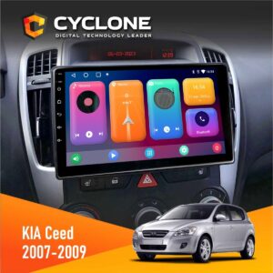 Штатна магнітола KIA Ceed 2007-2009 Cyclone C9-001 2x64 CPL