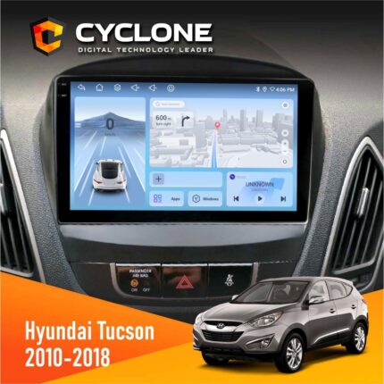 Штатна магнітола Hyundai Tucson 2010-2018 Cyclone C9-012 4x64 DSP 4G