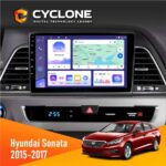 Штатна магнітола Hyundai Sonata 2015-2017 CAN Cyclone C9-011 4x64, DSP