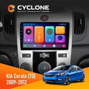 Штатна магнітола KIA Forte Cyclone C9 CPL для автомобілів 2009-2012 років