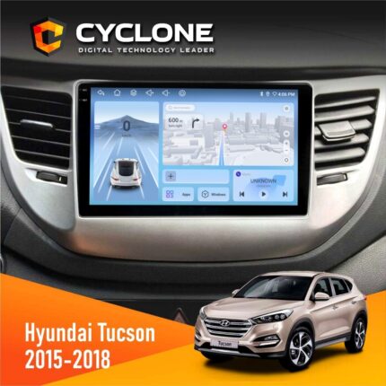 Штатна магнітола Hyundai Tucson 3 2015-2018 Cyclone C9-012 4x64 DSP 4G