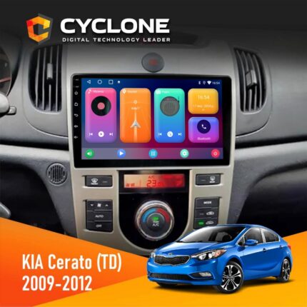 Штатна магнітола KIA Forte TD 2009-2012 Climate Cyclone C9 CPL 2x32