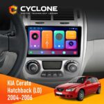 Штатна магнітола KIA Cerato 2004-2006 Climate Cyclone C9 CPL 2x32