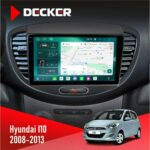 Штатна магнітола Hyundai I10 2008-2013 Decker D9-004