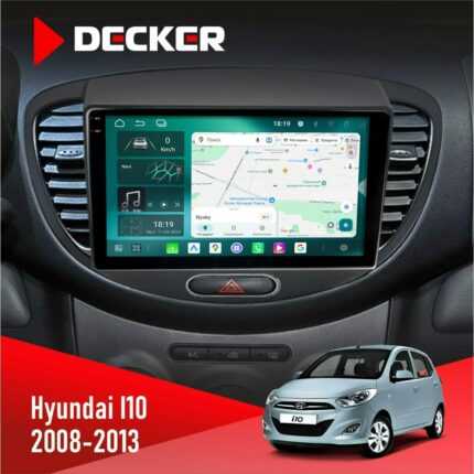Штатна магнітола Hyundai I10 2008-2013 Decker D9-004