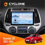 Штатна магнітола Hyundai I20 2012-2014 Cyclone C9-012 4x64 DSP 4G
