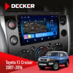 Штатна магнітола Toyota FJ Cruiser 2007-2016 Decker D9-008 8x128 DSP 4G