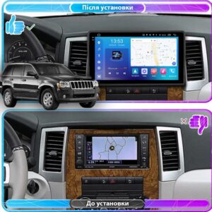Штатна магнітола FORS auto FS 4 PRO для Jeep Grand Cherokee (2005+) — детальний вид