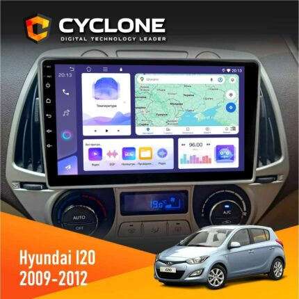 Штатна магнітола Hyundai I20 Cyclone для покращення аудіосистеми