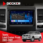 Штатна магнітола Toyota Land Cruiser Prado Decker D9-008