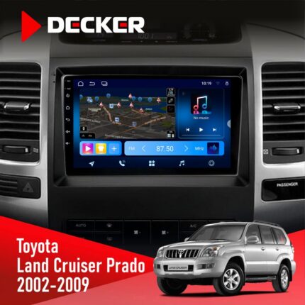 Штатна магнітола Toyota Land Cruiser Prado Decker D9-008