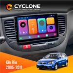 Штатна магнітола KIA Rio JB 2005-2011 Black Cyclone C9 CPL 2x32