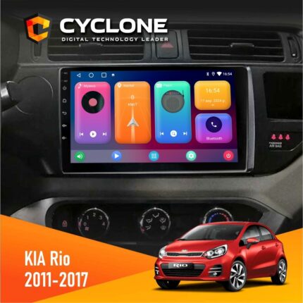 Штатна магнітола KIA Rio (QB) 2011-2017 Cyclone C9 CPL 2x32