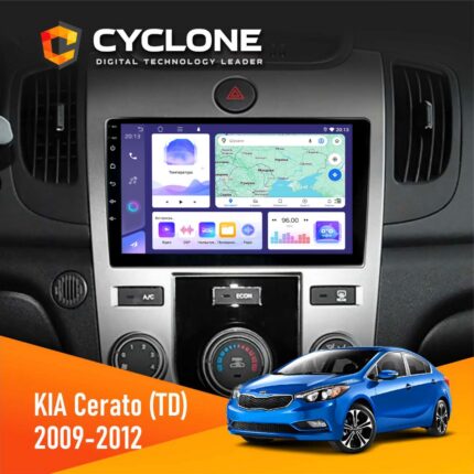 Штатна магнітола KIA Forte Cyclone C9-011 4x64, DSP