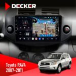 Мультифункціональна магнітола Toyota RAV4 2007-2011 Decker D9-011 4x64 DSP 4G 360