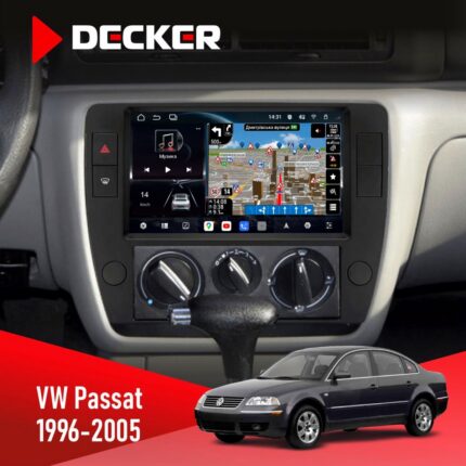 Штатна магнітола Volkswagen Passat 1996-2005 Decker D9-011 4x64 DSP 4G 360