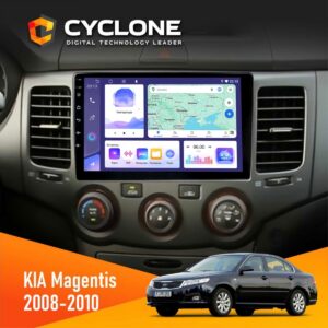 Штатна магнітола KIA Magentis 2008-2010 Cyclone C9-011 4x64, DSP