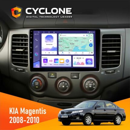 Штатна магнітола KIA Magentis 2008-2010 Cyclone C9-011 4x64, DSP
