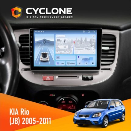 Штатна магнітола KIA Rio Cyclone C9-012 4x64 DSP 4G