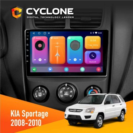 Штатна магнітола KIA Sportage 2008-2010 Cyclone