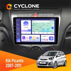 Штатна магнітола KIA Picanto 2007-2011 Cyclone
