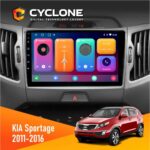 Штатна магнітола KIA Sportage 3 Cyclone C9 CPL 2x32