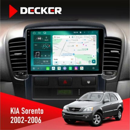 Штатна магнітола Decker D9 004 для KIA Sorento (BL) 2002-2006