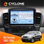 Штатна магнітола KIA Sorento Cyclone C9-012 4x64 DSP 4G
