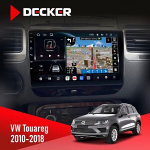 Штатна магнітола Volkswagen Touareg 2010-2018 Decker D9-011 4x64 DSP 4G 360
