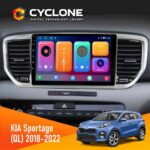 Штатна магнітола Kia Sportage 4 2018-2020 Cyclone C9 CPL 2x32