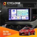 Штатна магнітола KIA Rio (QB) 2011-2017 Cyclone C9-011 4x64, DSP