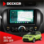 Штатна магнітола KIA Soul 2013-2019 Decker D9-004 6x128, DSP 360, 2k